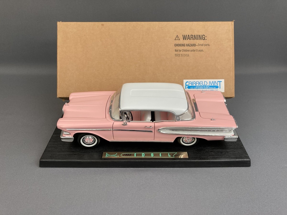 Fairfield Mint 1958 Edsel Citation 2 Door Hardtop Pink/White 1/18