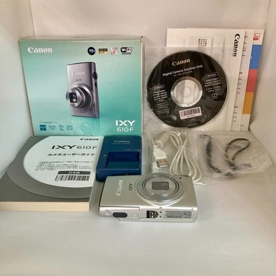 Canon Digital Camera IXY 610f Silver 12.1 Million Pixels 10x