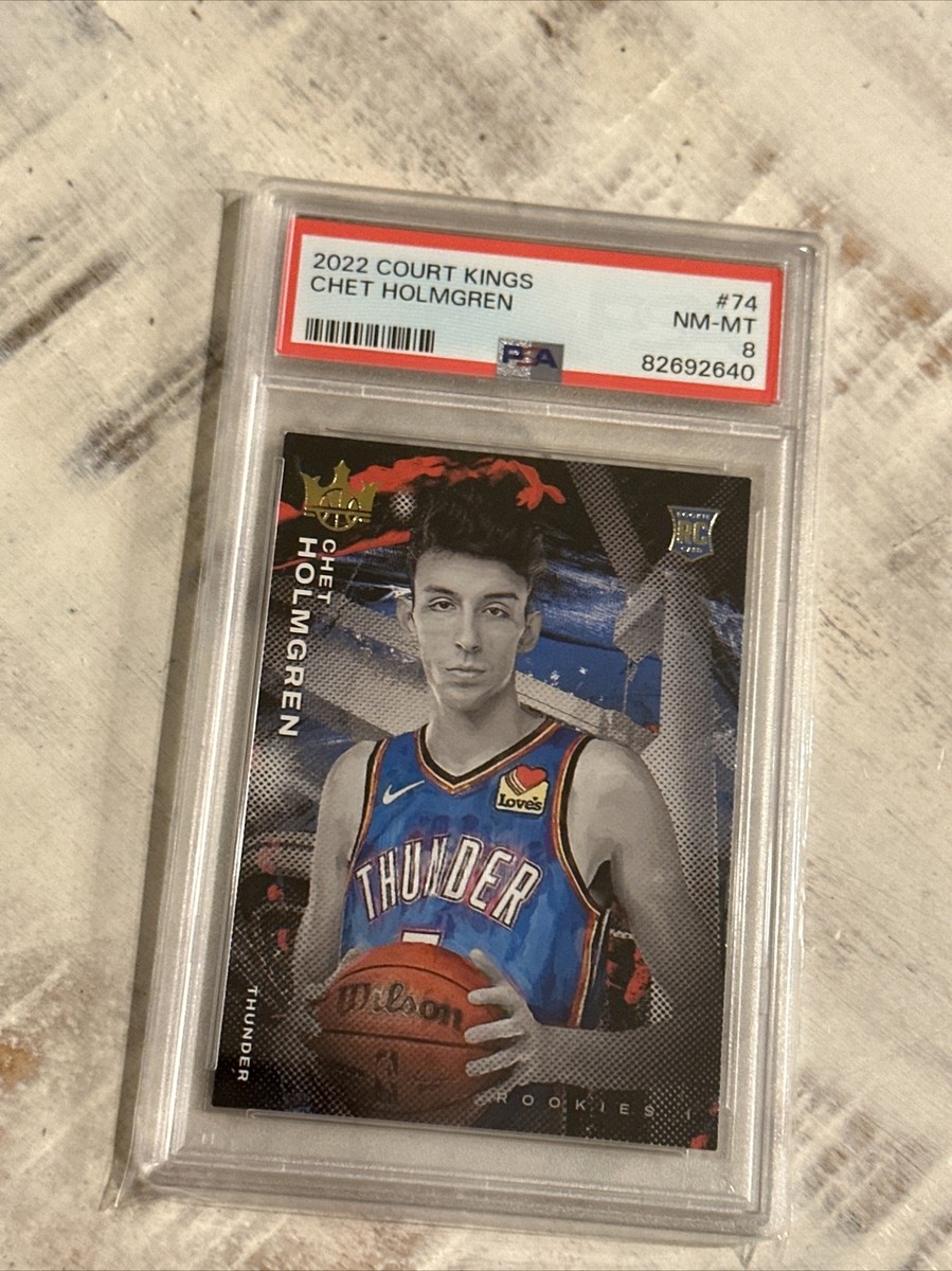 2022-23 Panini Court Kings - Rookies I Chet Holmgren #74 (RC) for