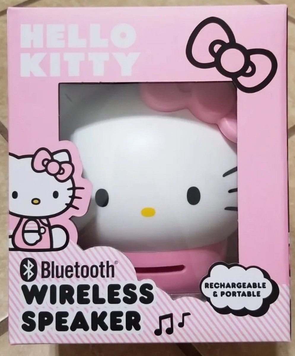 Hello Kitty® Bluetooth® Wireless Speaker - Pink - Rechargable And