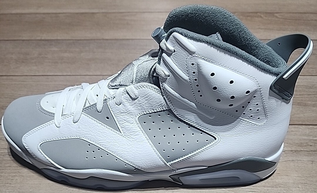 Nike Air Jordan 6 VI Retro Men's White/Medium Grey-Cool Grey