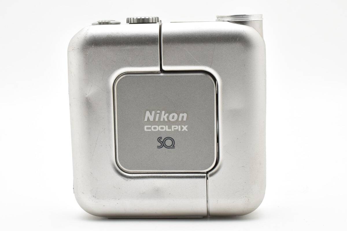 Junk - Nikon COOLPIX SQ Compact Digital Camera Silver English OK