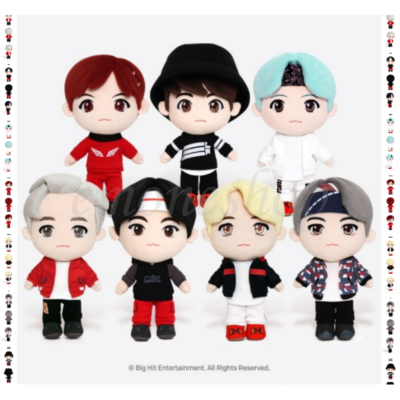 방탄소년단 TinyTAN BTS CHARACTER [ MIC Drop ] OFFICIAL PLUSH DOLL