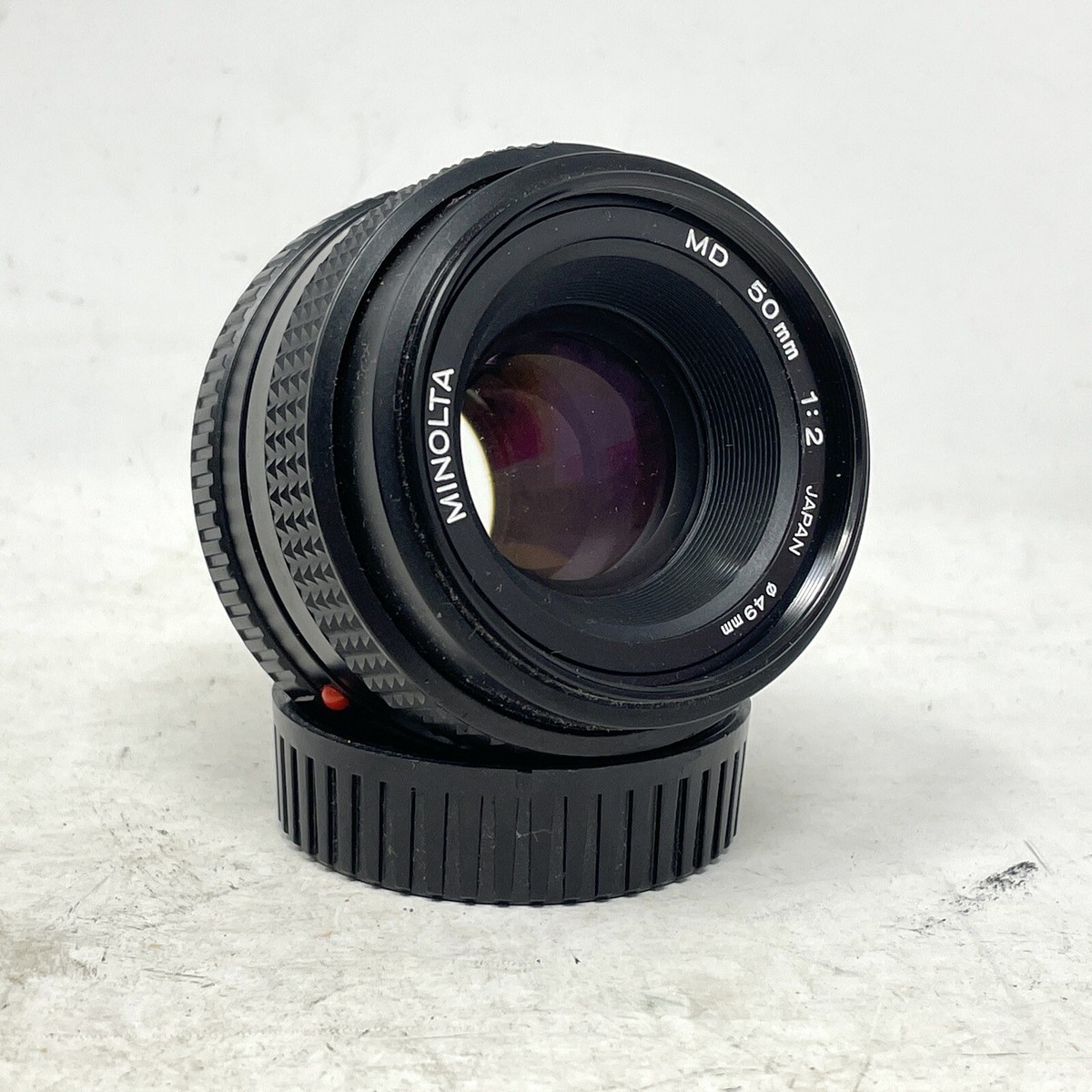 Minolta MD 50MM 1:2 F2 Lens for Minolta MD Mount 35MM SLR Camera