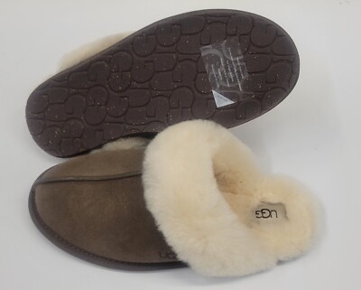 UGG Womens Scuffette II Espresso Size 10 | eBay