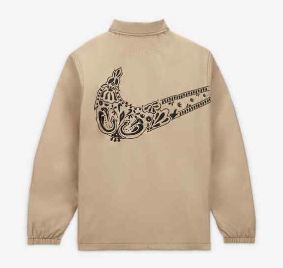 Nike Dia De Muertos Coach Men's Jacket 2colors Black Beige S-XXL