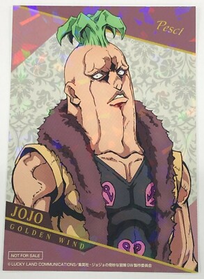 JoJo's Bizarre Adventure Part 5 Jojo Exhibition Purchase Bonus