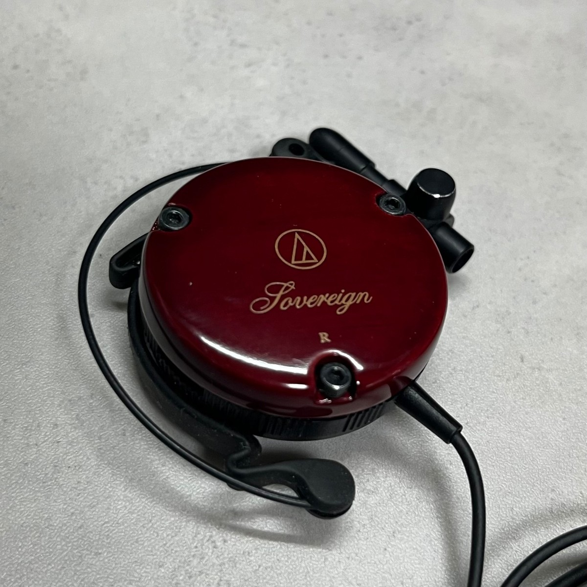 Audio Technica ATH-EW9 Ear Fit Clip-On Headphones Wood Housing