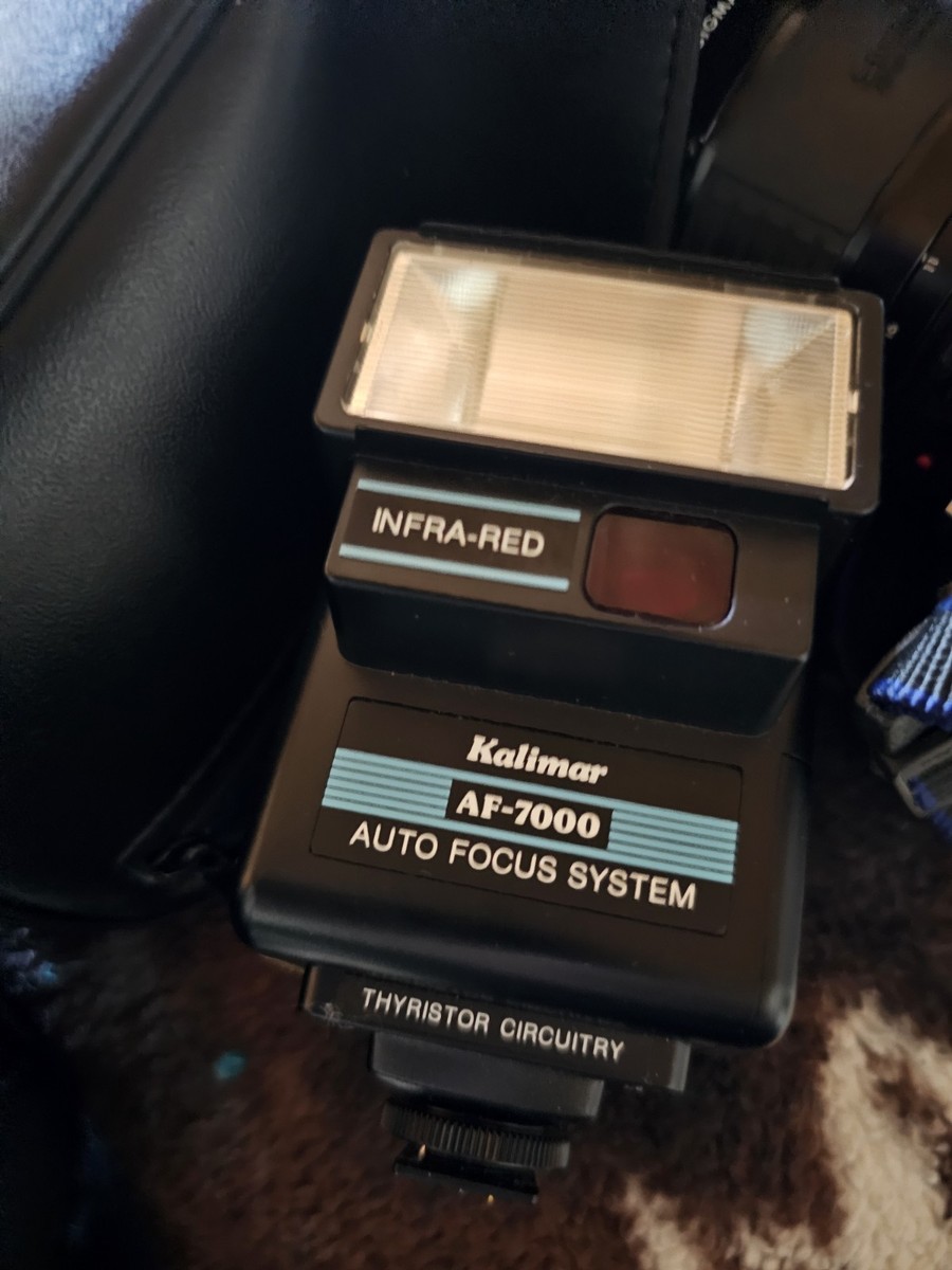 Minolta Camera 7000 Maxxus With Sigma Auto Focus And Kalimar Af