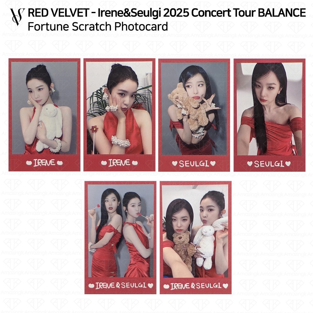 2025 Red Velvet Irene & Seulgi Concert Tour Balance Fortune