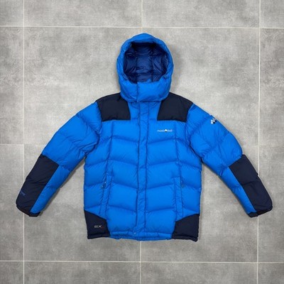 Montbell EX800 Blue Down Windstopper Jacket Men Size L | eBay