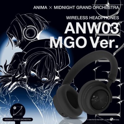 ANIMA Bluetooth Headphones ANW03 Midnight Grand Orchestra Ver