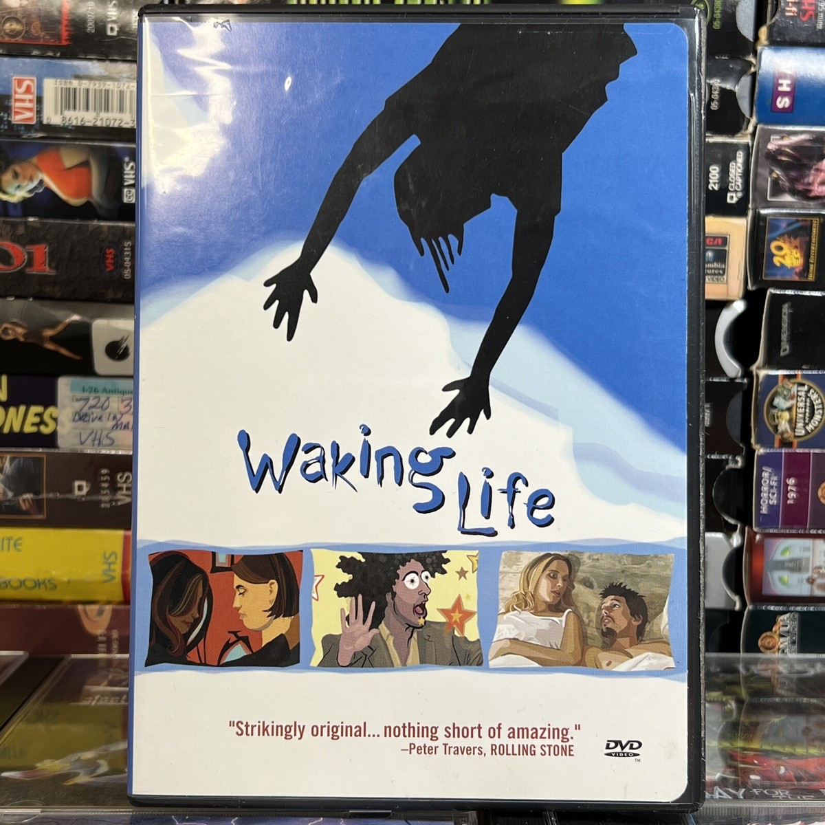 Waking Life 2002 DVD w/ Inserts Wiley Wiggins Richard Linklater