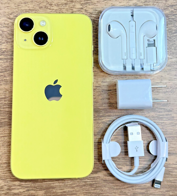 Apple iPhone 14 Plus - Yellow 128GB - Factory Unlocked - Good