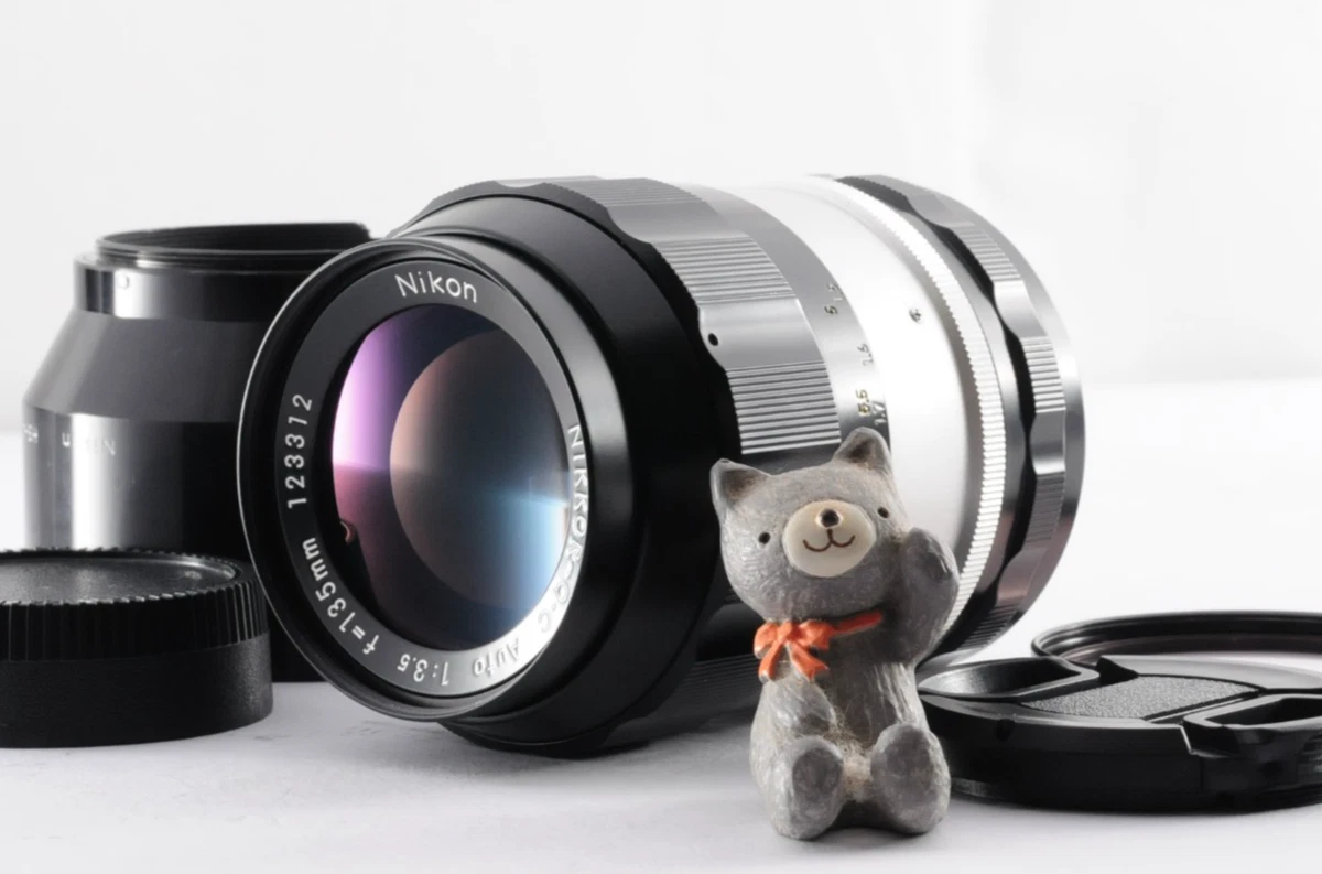 Nikon NIKKOR f/3.5 Camera Lenses 135mm Focal | eBay