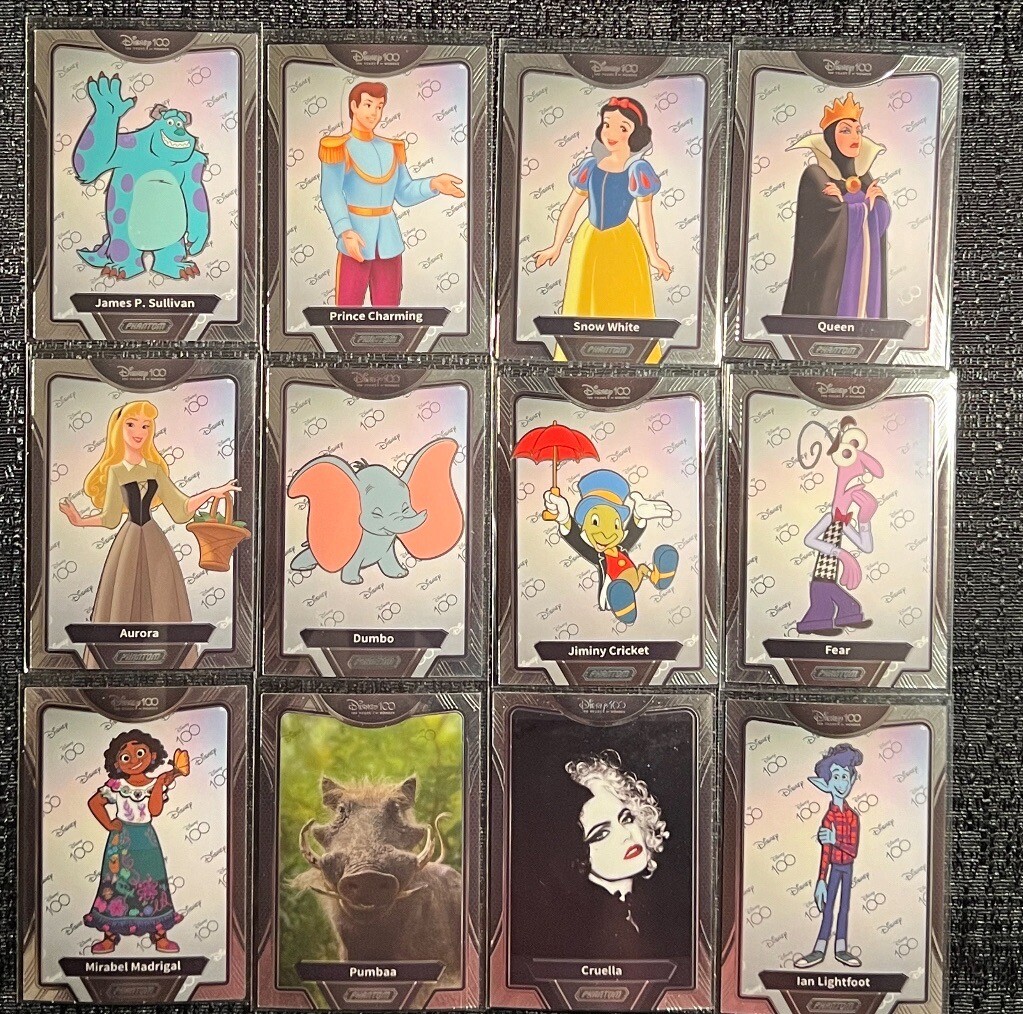 2023 Kakawow Phantom Disney 100 Years Of Wonder Complete Your Set