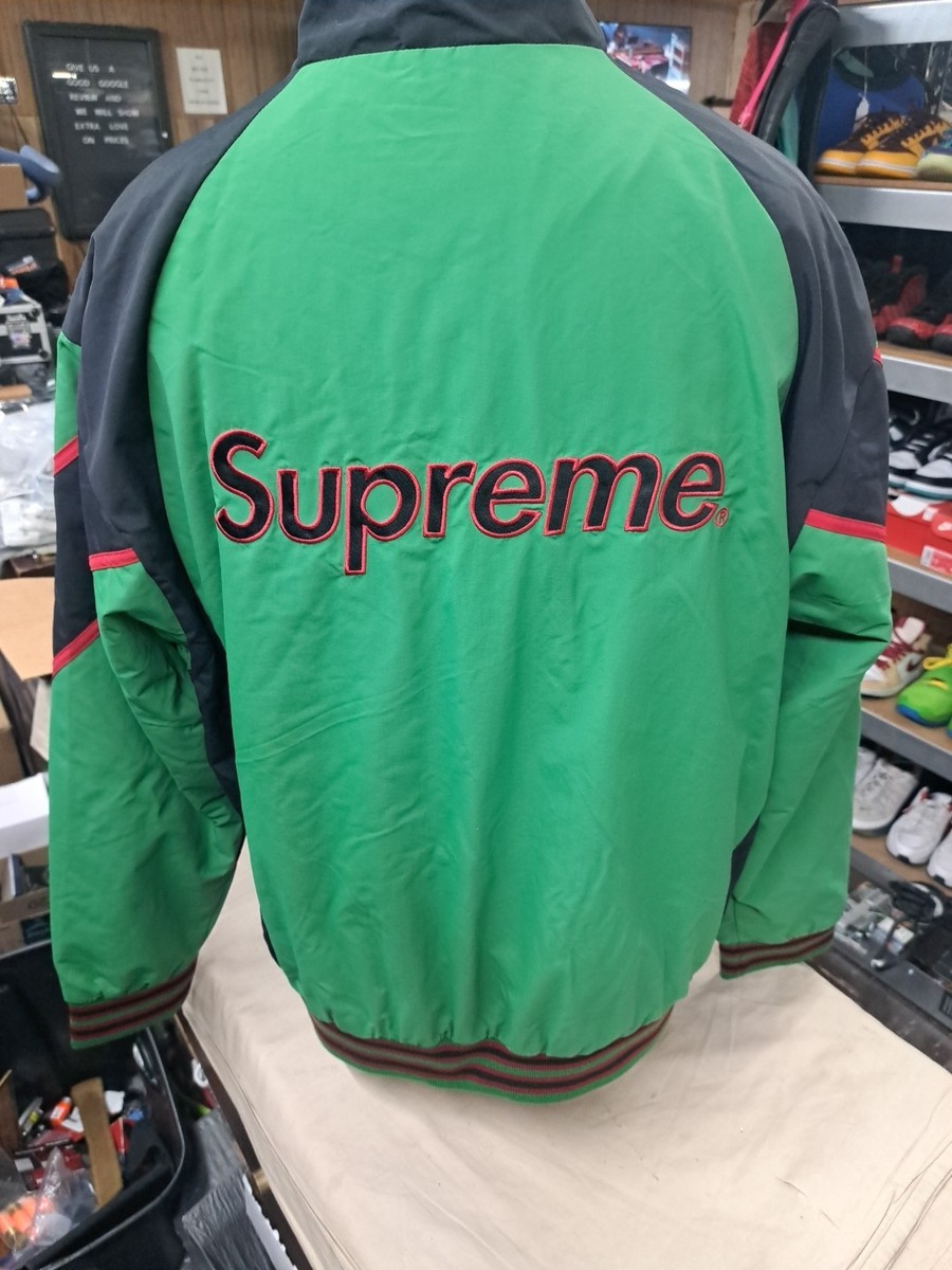 Supreme x MLB New York Yankees Track Jacket Green FW21 SZ XL Free