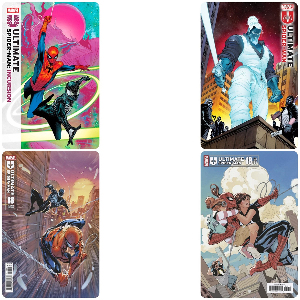 ULTIMATE SPIDER-MAN #18**COVER SELECT** OPEN & [1:25] PRE-SALE 06