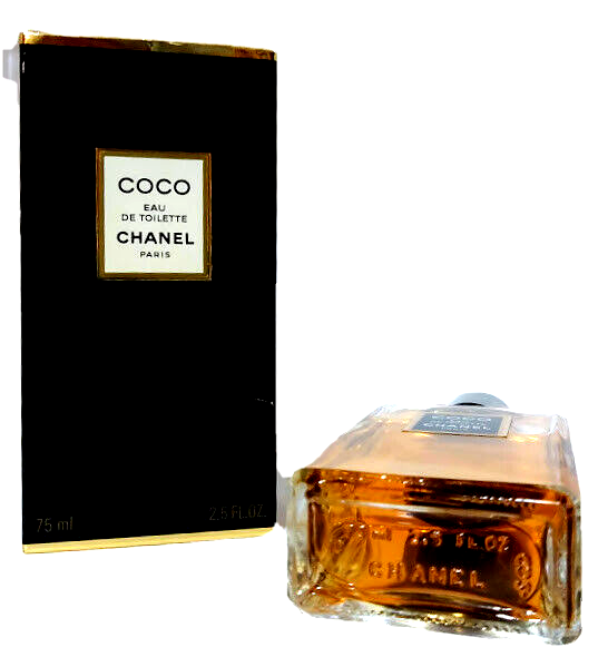 ❤️CHANEL COCO EAU DE TOILETTE,2.5 oz 75ml,SPLASH,VINTAGE VERSION