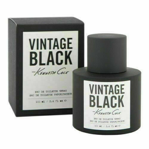 Vintage Black For Men 3.4 oz. Eau De Toilette Spray By Kenneth