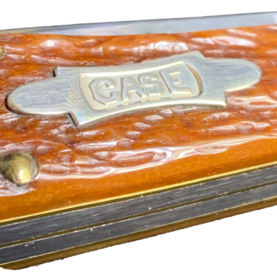 Pocketknife Case Classic 6223 1992 1st Prod Run of 80 *Dk Brown