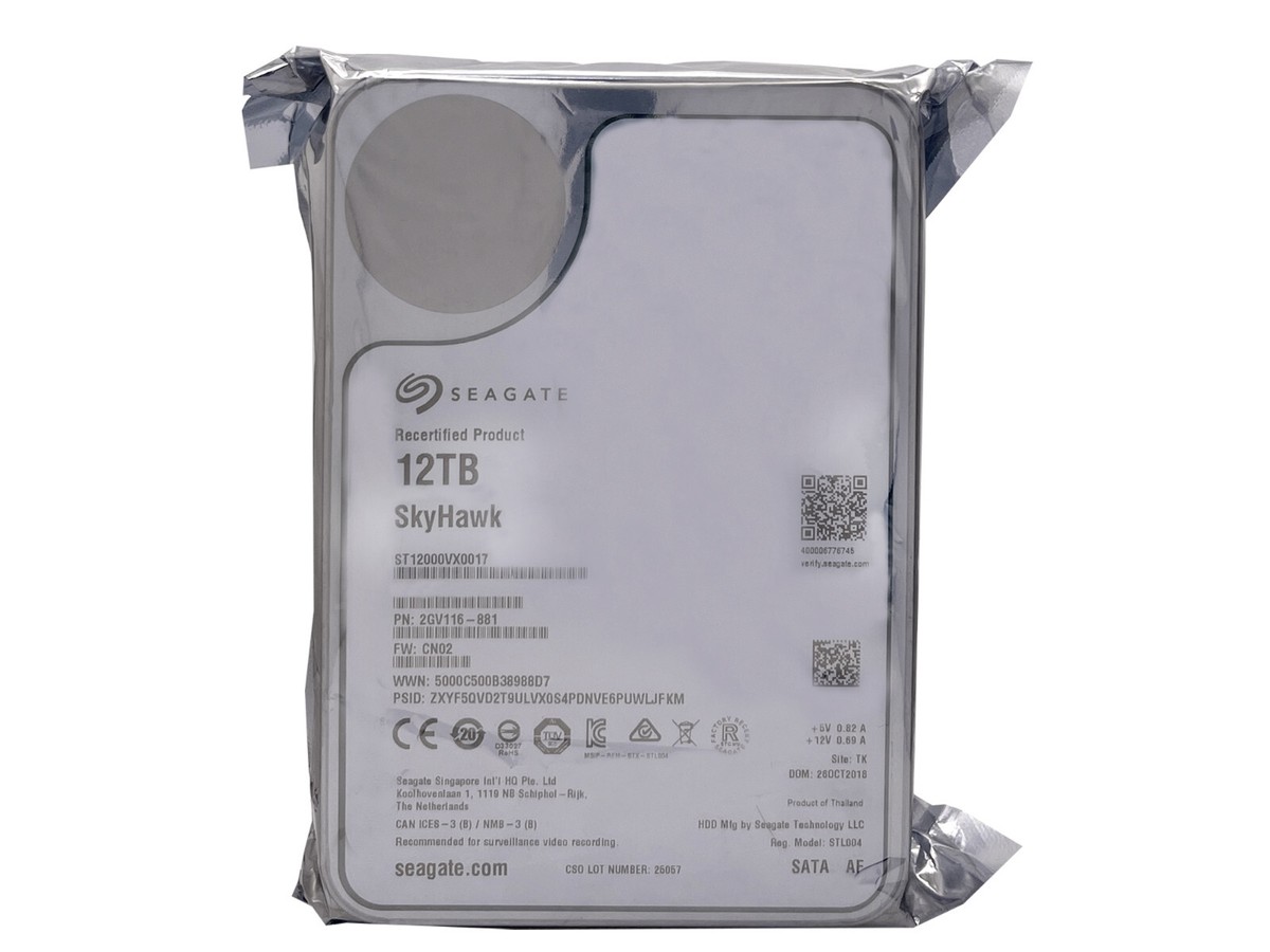 Seagate Skyhawk ST12000VX0017 12TB 7200RPM 3.5