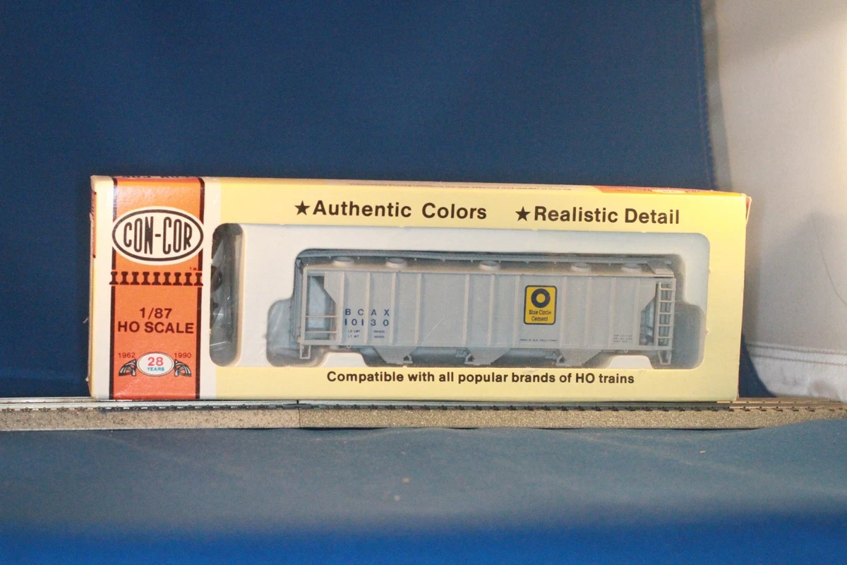 Con-Cor Blue HO Model Railroad Freight Cars for sale | eBay