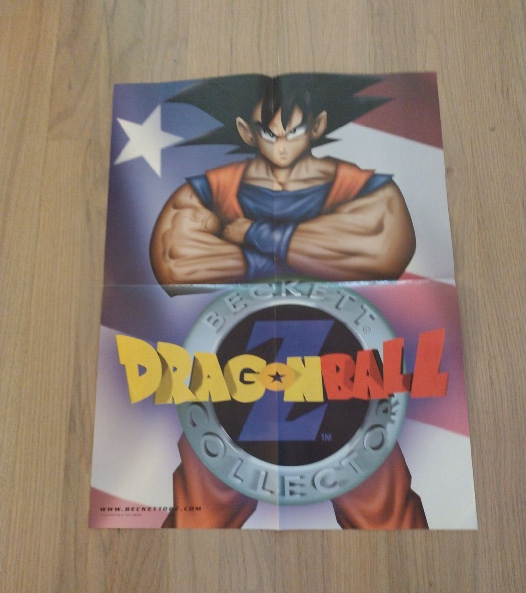 Beckett Collector Dragonball Z GOKU Poster Jeff Amano 21
