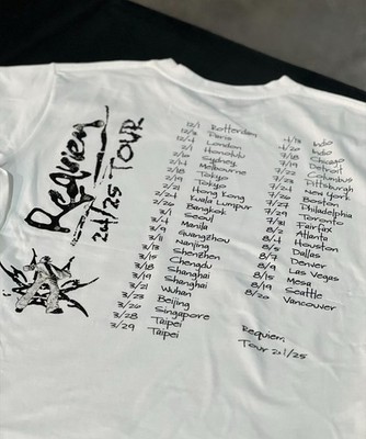 Keshi Requiem Tour Merch 2025 T-shirt | eBay