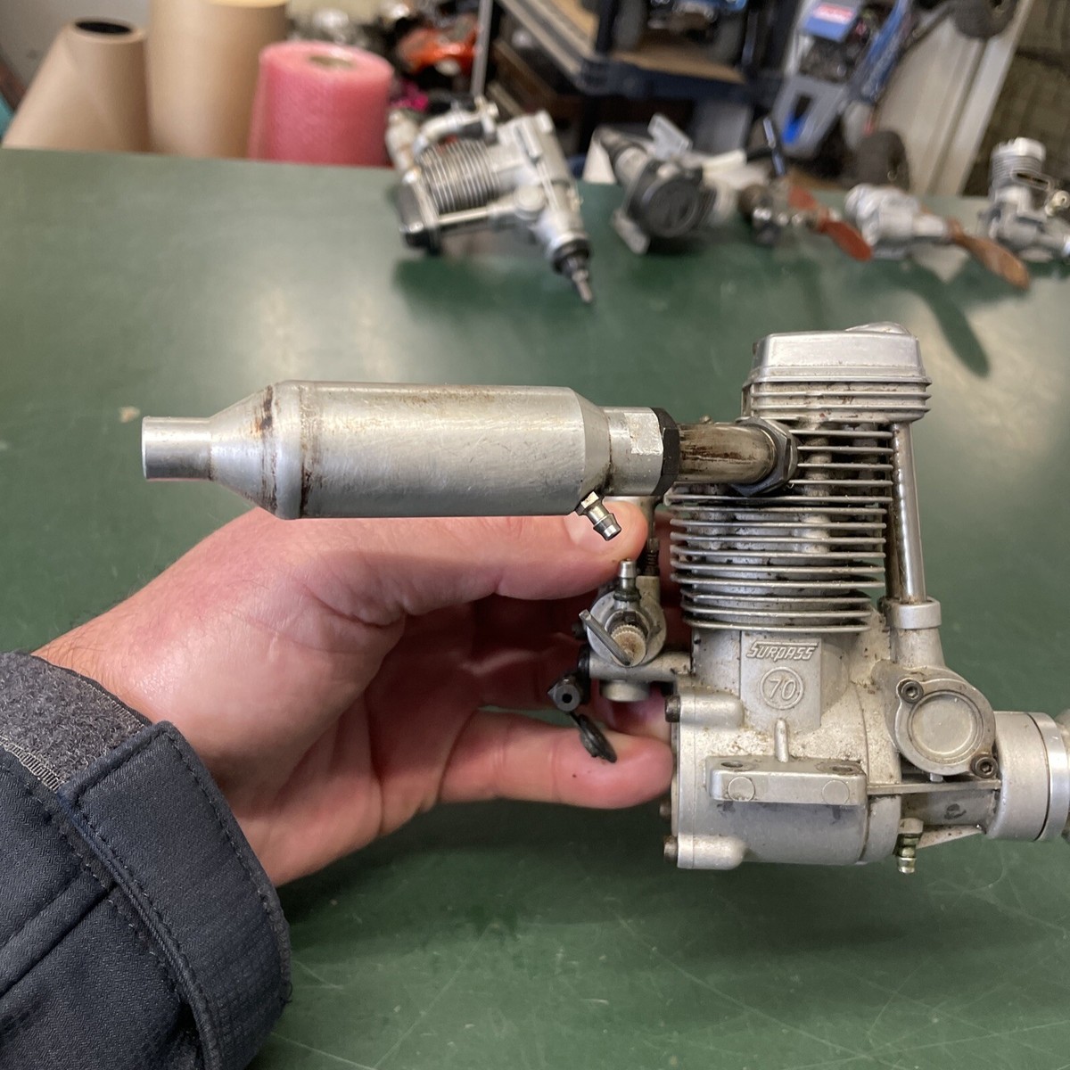 OS Engine - OS FS 70 Surpass Four Stroke Untested | eBay