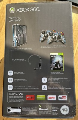 Microsoft Xbox 360 S Halo 4 Limited Edition 320GB Blue Console for