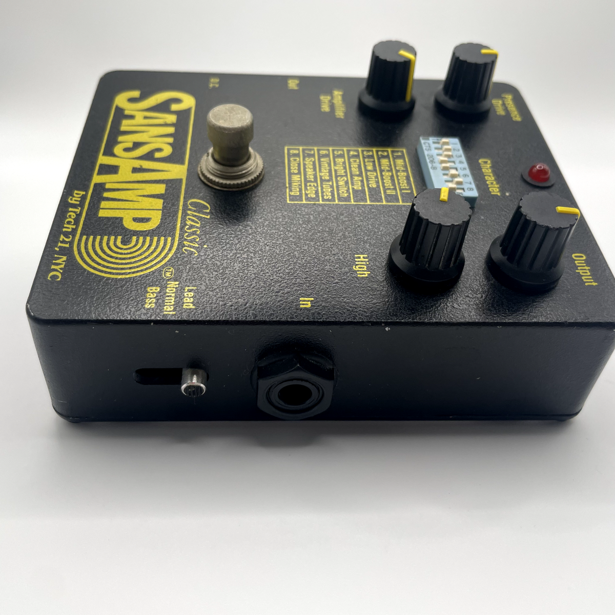 NYC Tech 21 SANSAMP CLASSIC Tube Amp Emulator Guitar Effects Pedal