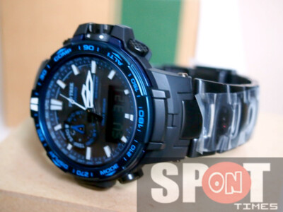 Casio PRW-6000SYT-1CR 52 mm Men's Pro Trek Sport Watch - Black for