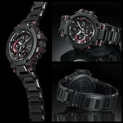 CASIO G-SHOCK MTG-B1000XBD-1AJF MT-G Carbon Bezel with Bluetooth
