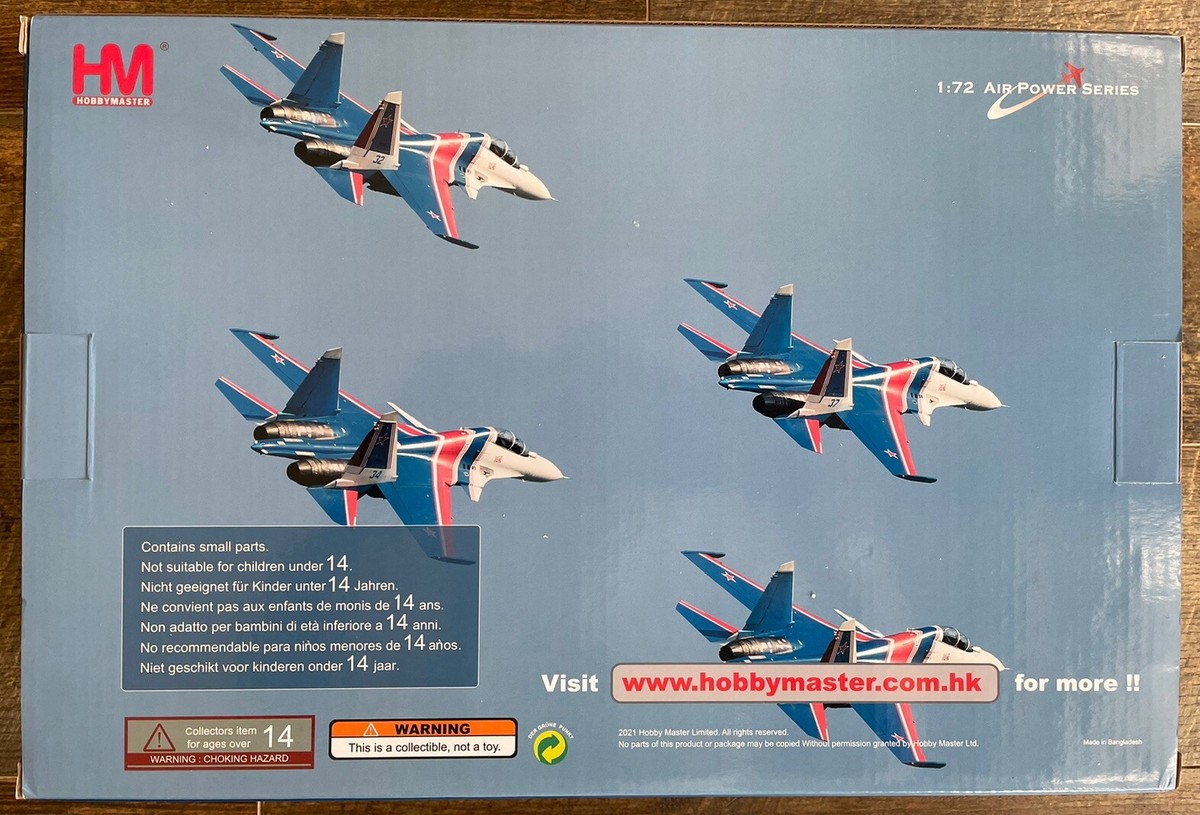 Hobby Master HA9501 1:72 Su-30SM Flanker-C Diecast Russian Air