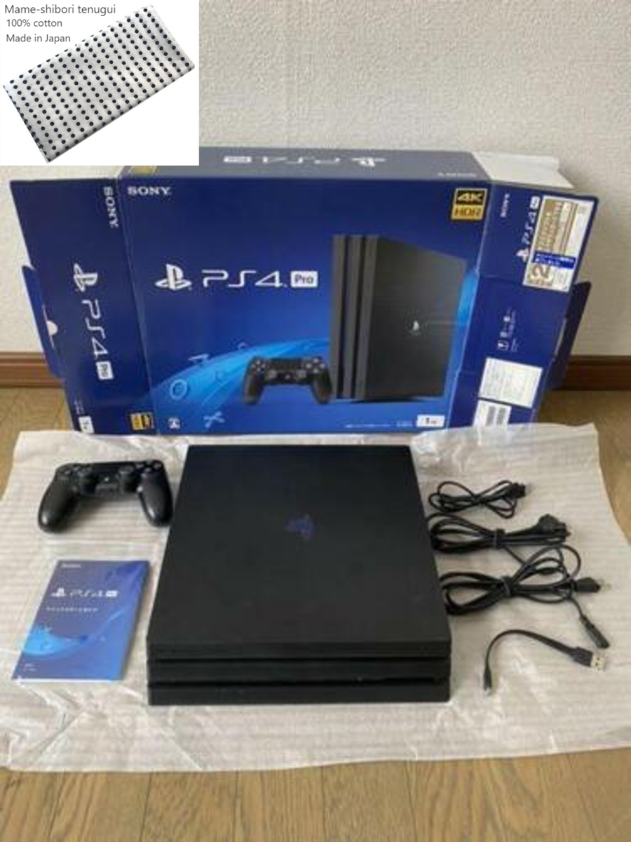 Sony PlayStation 4 Pro 1TB Black (CUH7200BB01) In Box Japan ver