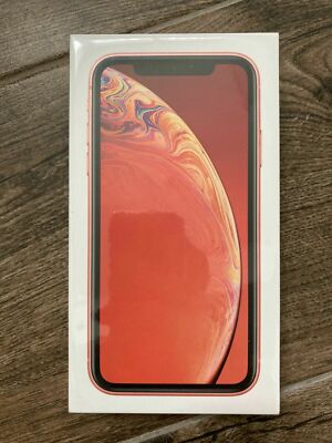 Brand New Total Wireless Apple iPhone XR 64GB Coral Orange MH6K3LL