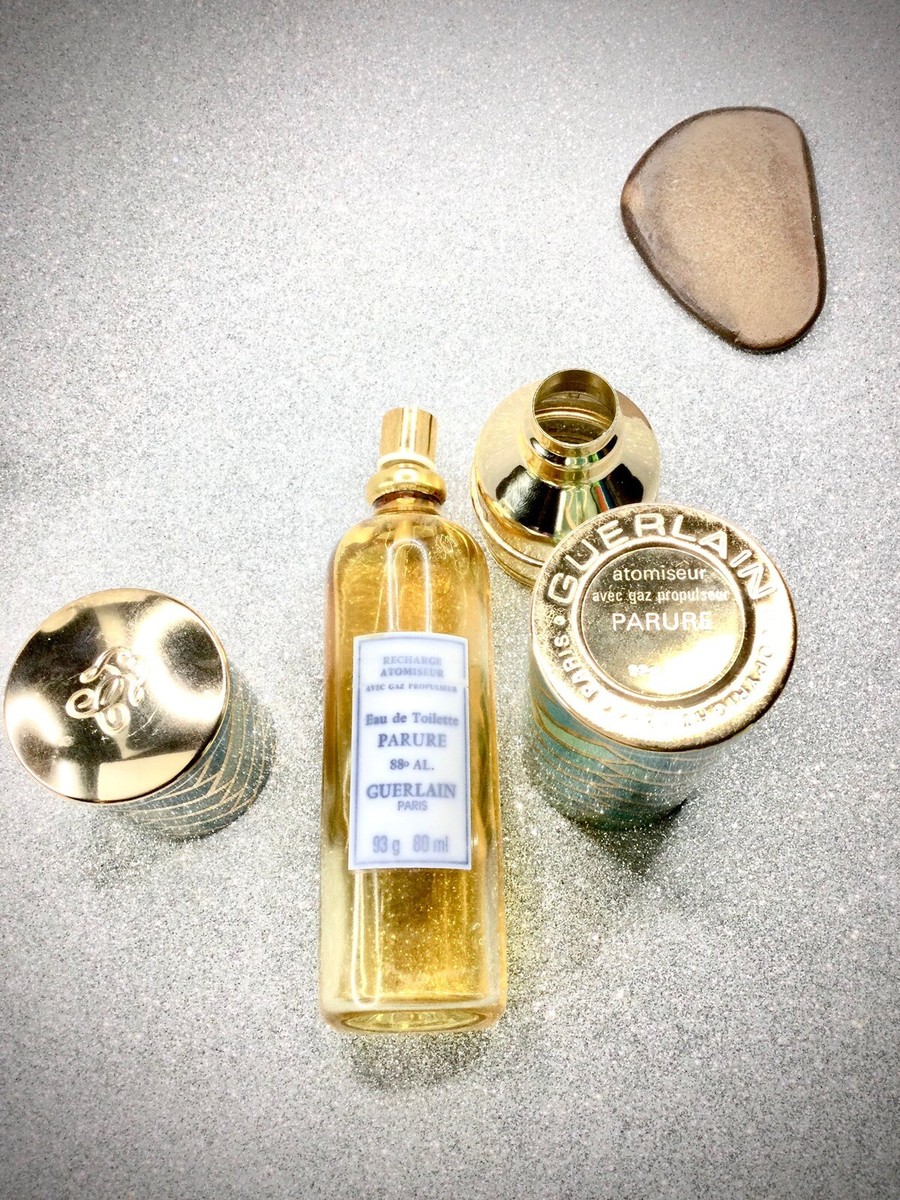 Vintage Guerlain Parure 80 ML EDT Spray , Extremely RARE VINTAGE