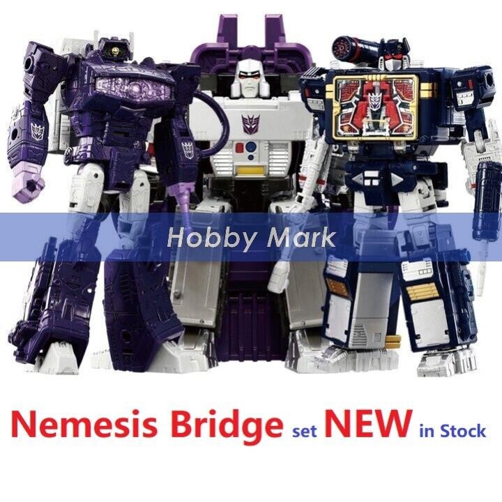 Transformer Dramatic Capture Series Nemesis Bridge Soundwave