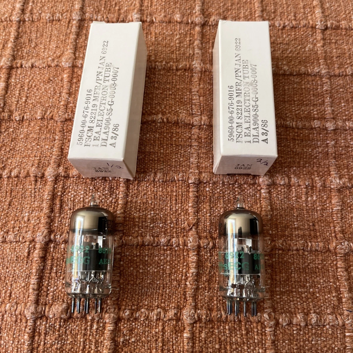 yuki専用JAN 6922 (6DJ8/ECC88)Philips ECG yuki専用JAN 6922 (6DJ8