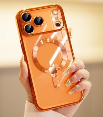 Cosmic Orange iPhone 17 Pro Max Case with Screen Protector