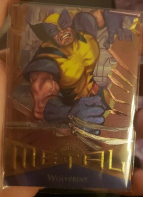 1995 Fleer Marvel Metal Wolverine #125 | eBay