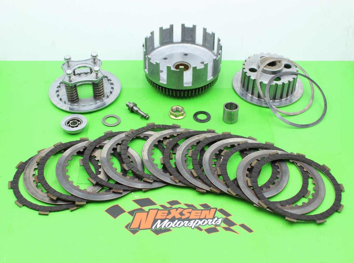 1995 Kawasaki Kdx200 Clutch Complete W Plates Basket Hub | eBay
