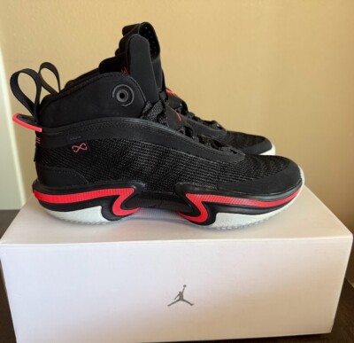 Nike Air Jordan 36 Black Infrared 23 Mens US 7 EUR 40 Black / Red