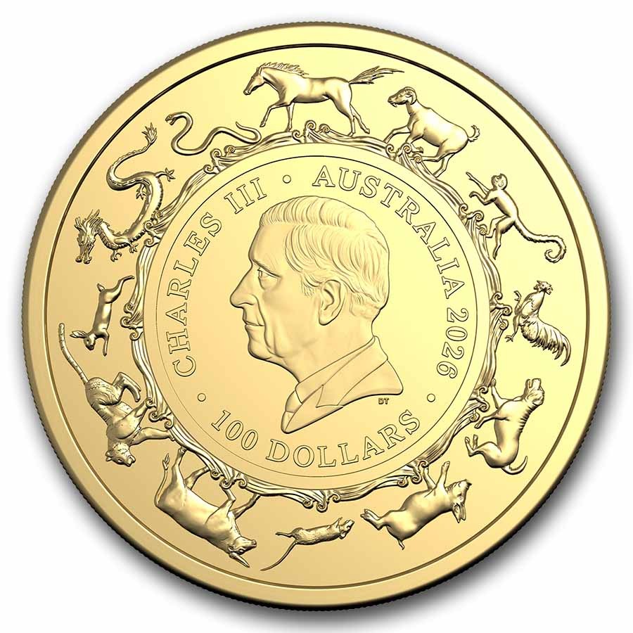 2026 Australia 1 oz Gold Lunar Year of the Horse BU | eBay