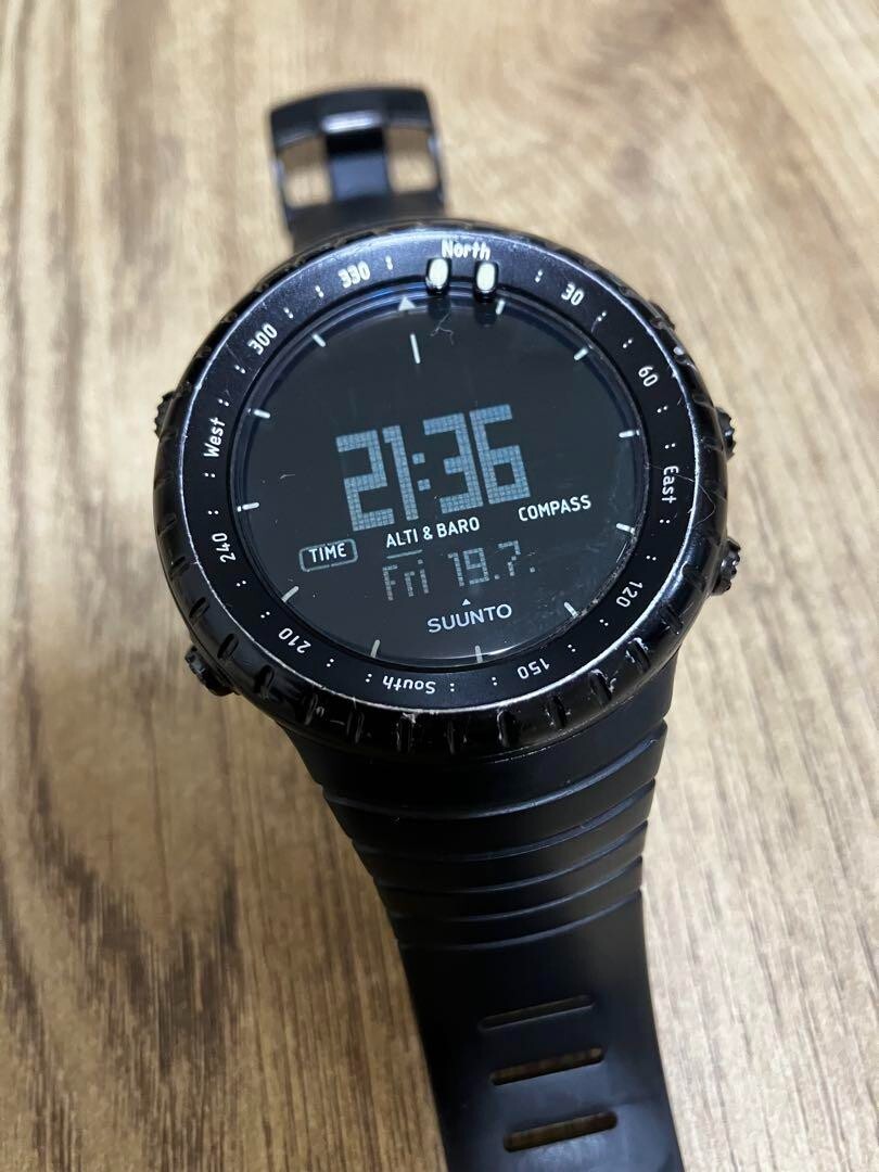 SUUNTO Core All Black Military Men's Outdoor Sports Watch | eBay