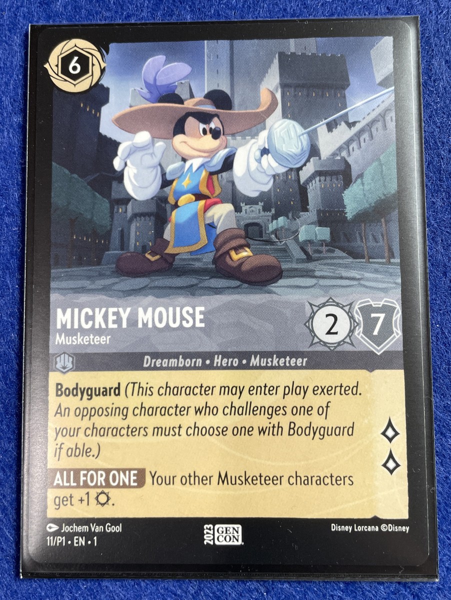 MICKEY MOUSE gencon プロモ psa10 【ロルカナ】 MICKEY MOUSE gencon