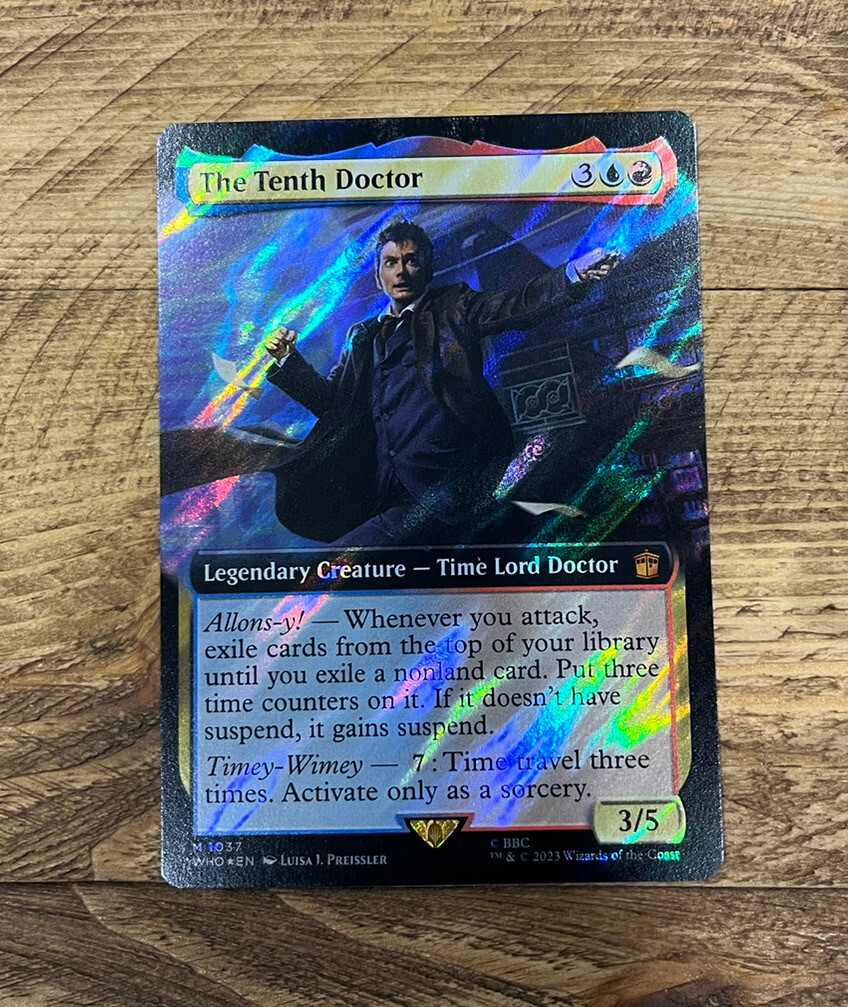 The Tenth Doctor: MTG Doctor Who (surge foil) | eBay