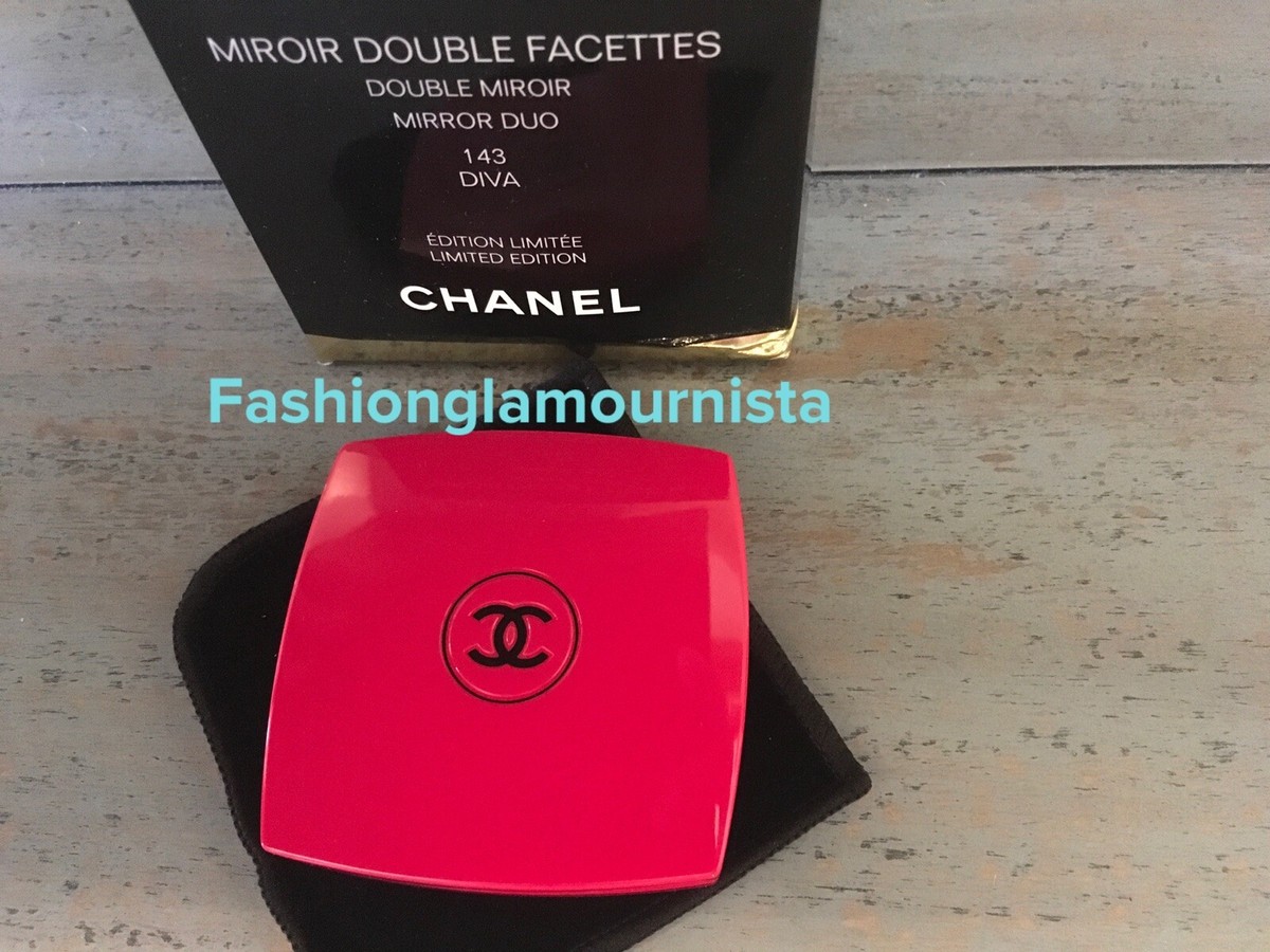 Bnib Chanel 3 Essential Brushes Set And Compact Mirror Set! Diva