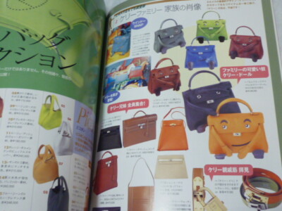 Hermes Perfect book 2003 bag purse birkin kelly scarf vintage